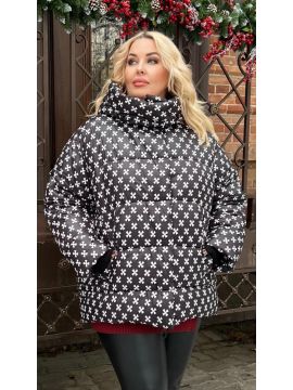 CS6324 Пуховик с четырёхлистником