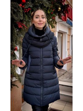 Пуховик карманы ленты