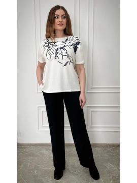 MN-409092-102 Shirt Druckblume